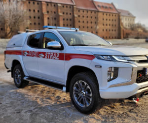 Nowe wozy dla grudziądzkich strażaków
