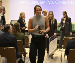 Iga Świątek rozdała stypendia