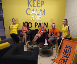 Eska Summer City w siłowni Magic Gym Fitness&Wellness