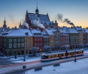 Poznań budzi się w mroźnej scenerii. Czy czeka nas pogodowy zwrot akcji?