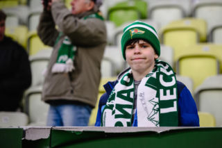 Lechia Gdańsk - Piast Gliwice: Zdjęcia kibiców z meczu 29. kolejki PKO BP Ekstraklasy