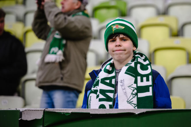 Lechia Gdańsk - Piast Gliwice: Zdjęcia kibiców z meczu 29. kolejki PKO BP Ekstraklasy