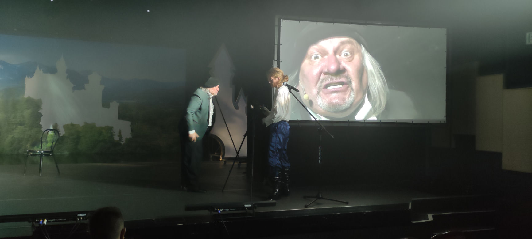 Fragmenty premierowego spektaklu "Ludwig"