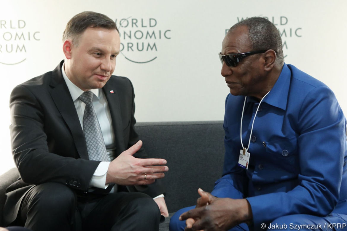 PREZYDENT DUDA W DAVOS