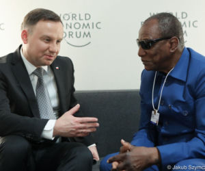 PREZYDENT DUDA W DAVOS