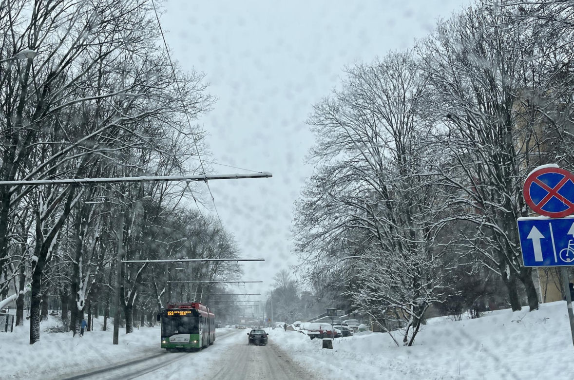 Zima w Lublinie. Miasto tonie w śniegu