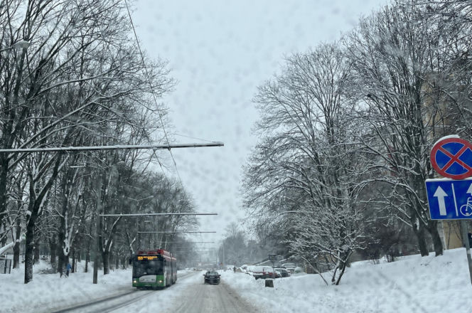 Zima w Lublinie. Miasto tonie w śniegu