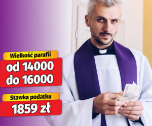 Taki podatek płacą proboszczowie!