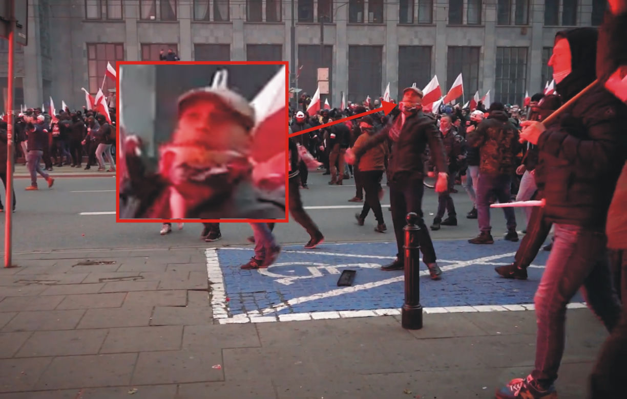 To oni demolowali Warszawę w czasie marszu