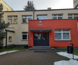 Siedleckie szkoły przy ul. Konarskiego i Prusa i ich okolica w lutym 2021 roku