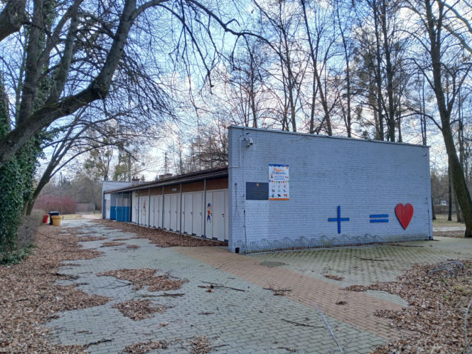 Nieczynne Kąpielisko Miejskie w Milanówku