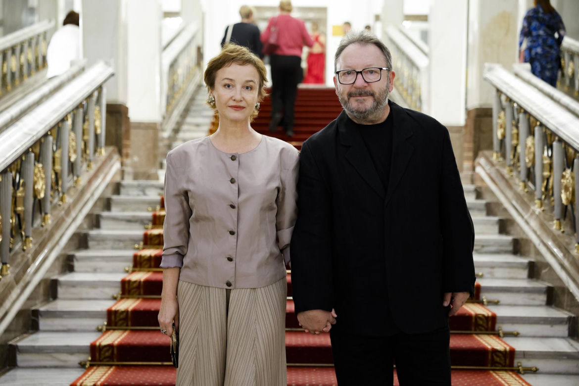 Gabriela Muskała i Zbigniew Zamachowski