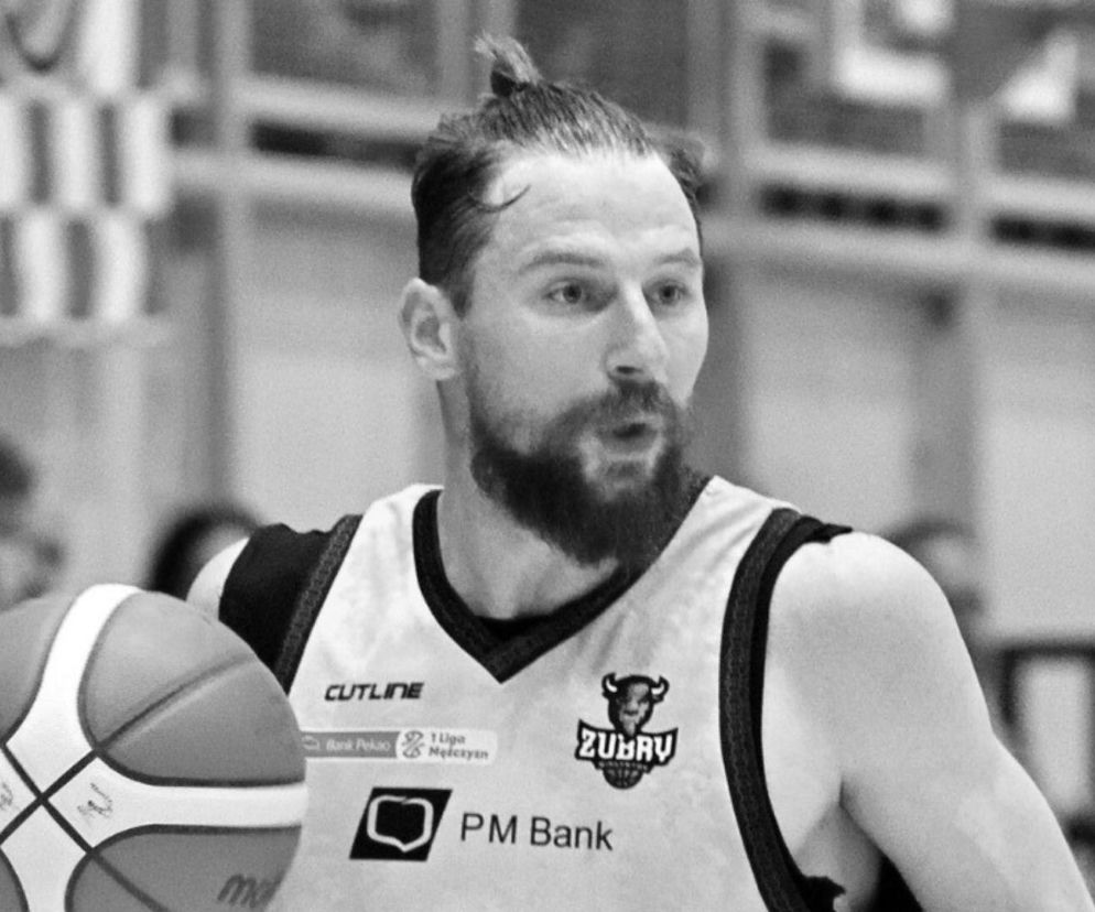 Nie żyje 30-letni koszykarz Żubrów Białystok. Żałoba po śmierci Romana Janika