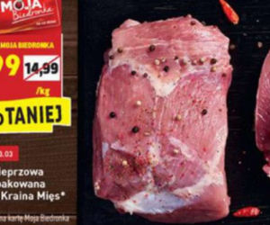 łopatka wieprzowa 7,99 zł/kg