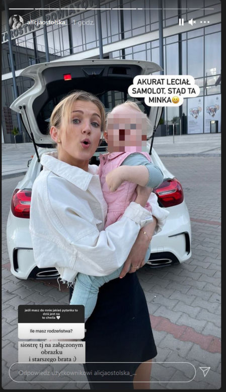 Alicja Ostolska i jej młodsza siostra Zosia na Instagramie