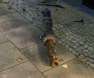 Obywatel Rosji driftował po Placu Zbawiciela