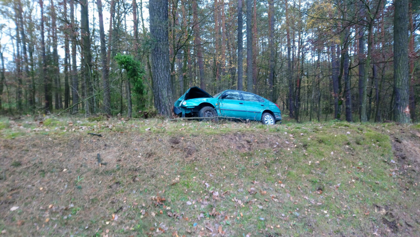 Wypadek na dk 74 pod Bełchatowem
