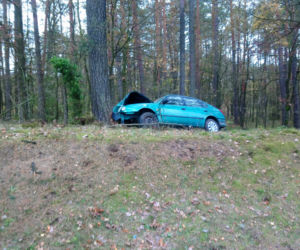 Wypadek na dk 74 pod Bełchatowem