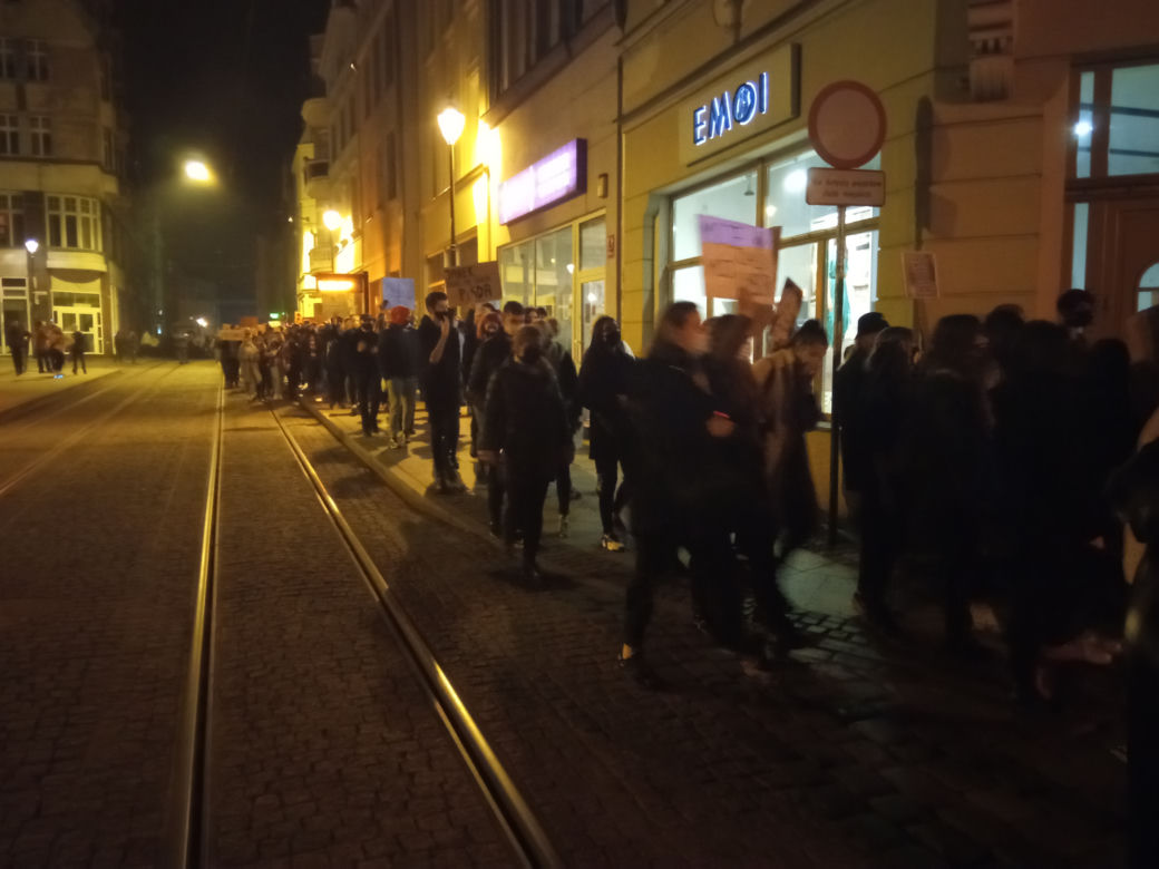 Kolejne protesty kobiet w Grudziądzu