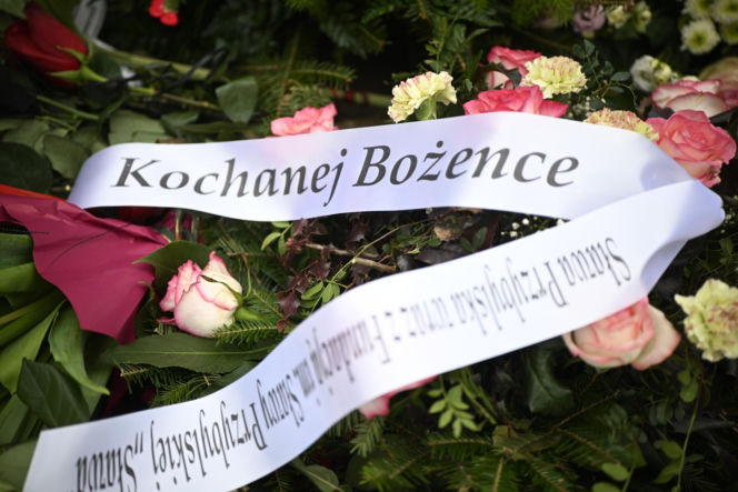 Bożena Dykiel spoczęła na Powązkach Wojskowych