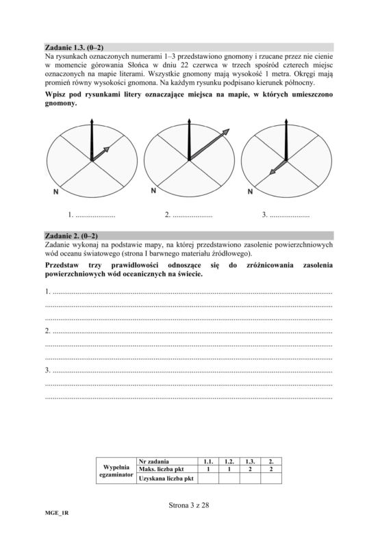 Matura 2019 geografia rozszerzona. ARKUSZE I ODPOWIEDZI