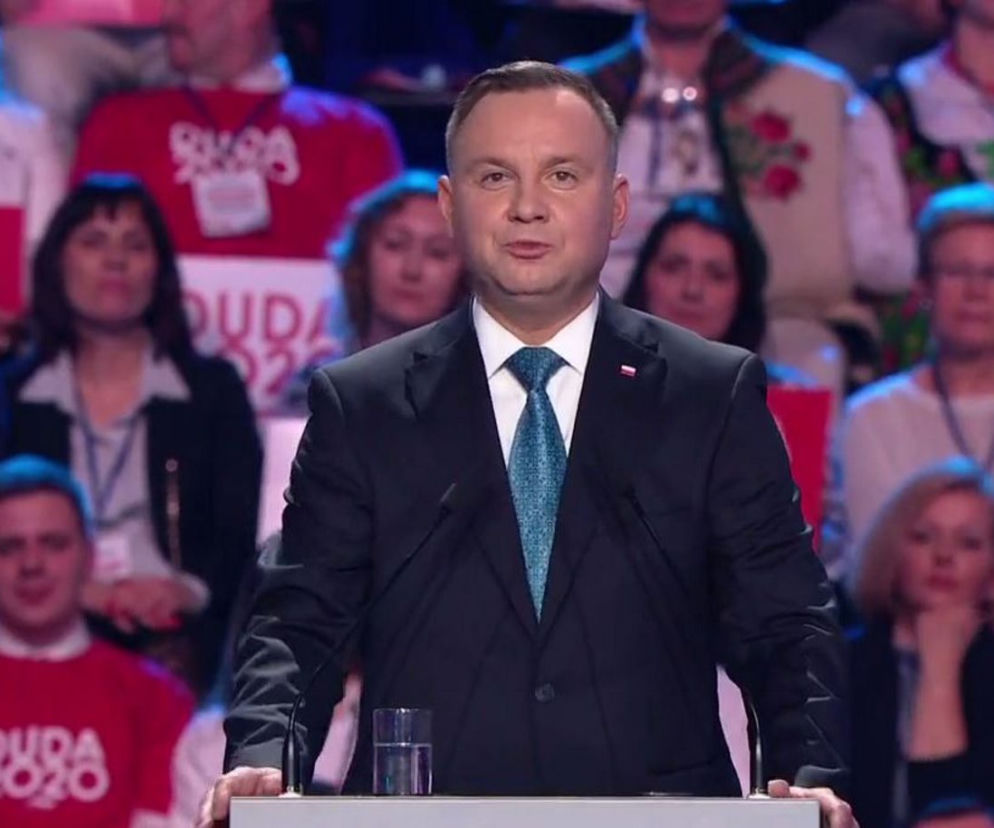 Konwencja wyborcza Andrzeja Dudy w Warszawie