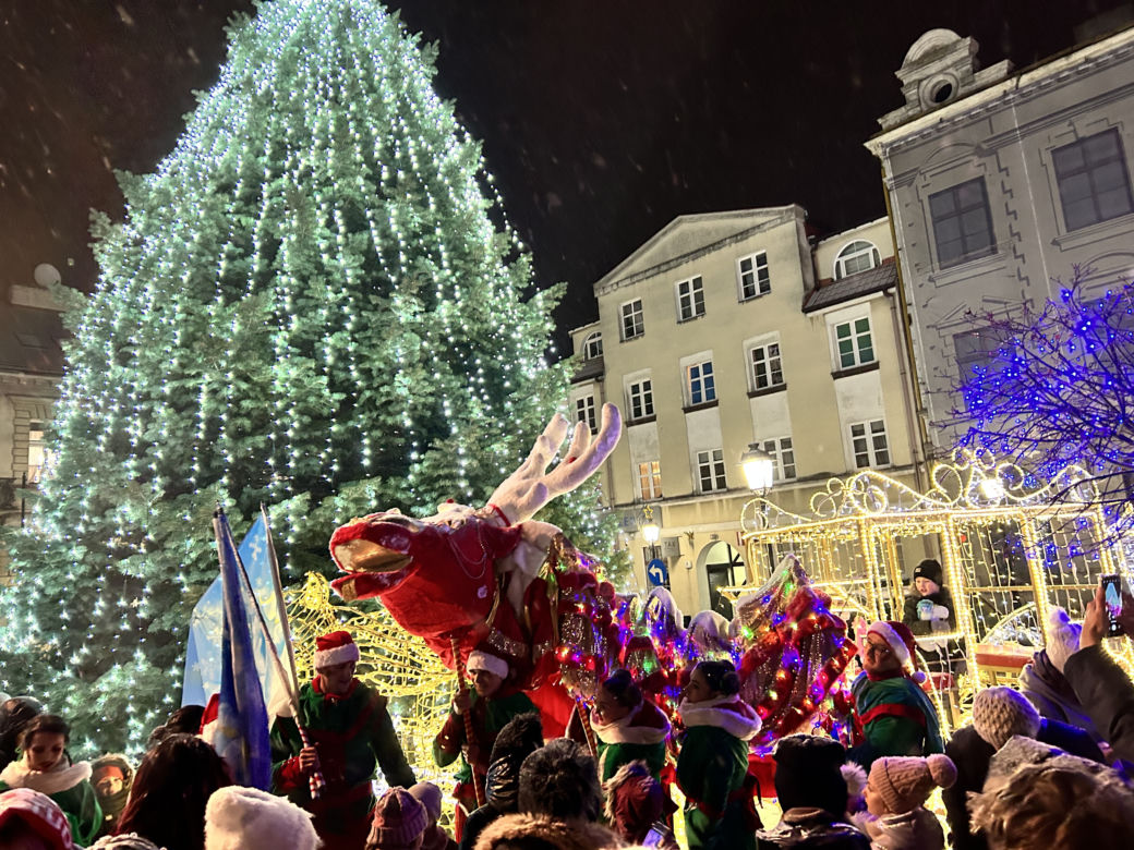 Jarmark świąteczny w Koninie