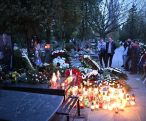 Tak wygląda grób Jacka Magiery po pogrzebie