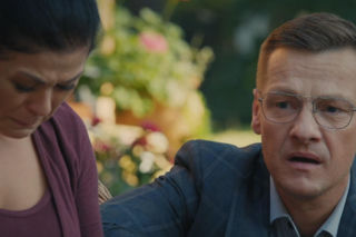 M jak miłość odc. 1908. Kinga (Katarzyna Cichopek), Piotrek (Marcin Mroczek)na Cichopek)