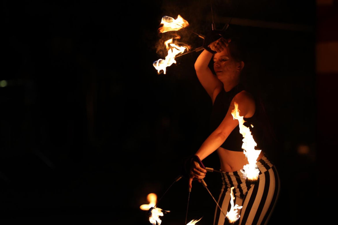 Fire Jam sprawił, że Park Ludowy w Lublinie zapłonął! Tak było podczas Europejskiej Konwencji Żonglerskiej
