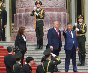 Trump w Chinach! Zobacz spotkanie. Wielki przywódca, fantastyczna przyszłość