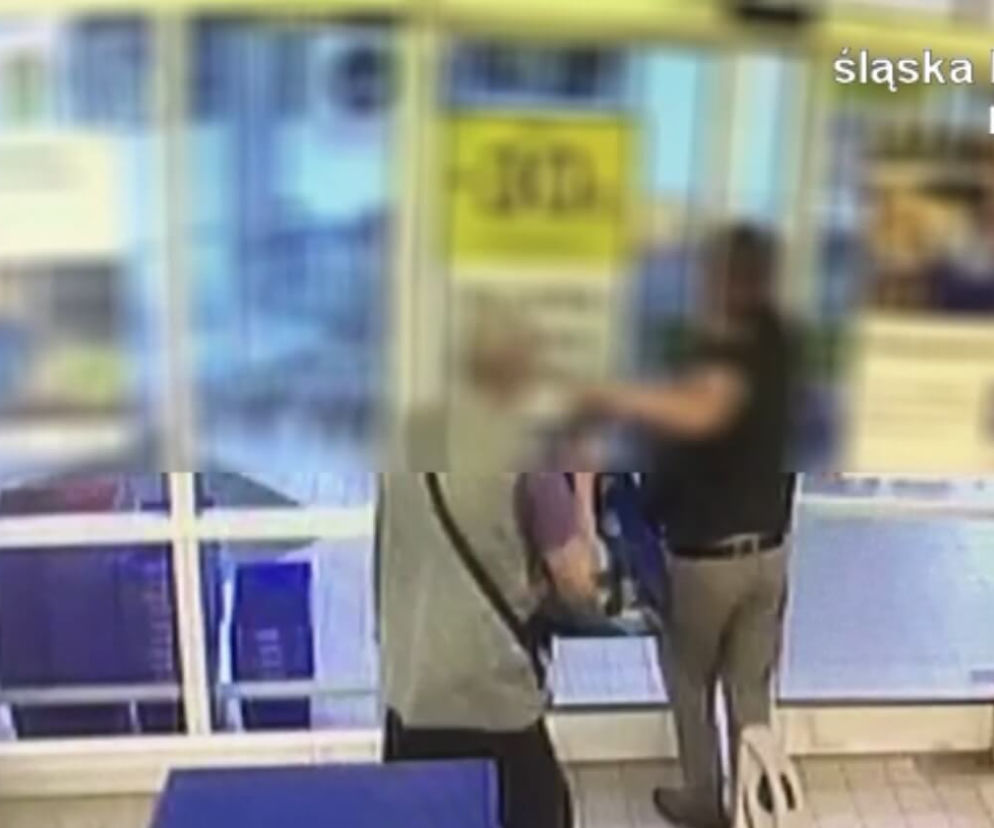 Bielsko-Biała: Zuchwały napad w Tesco. Policja opublikowała szokujące nagranie [WIDEO]