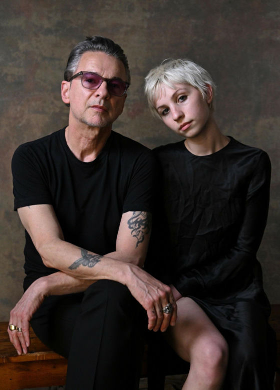 Dave Gahan z córką, Stellą Rose
