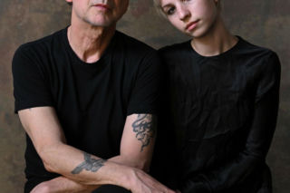 Dave Gahan z córką, Stellą Rose