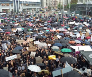 Czarny protest w Katowicach