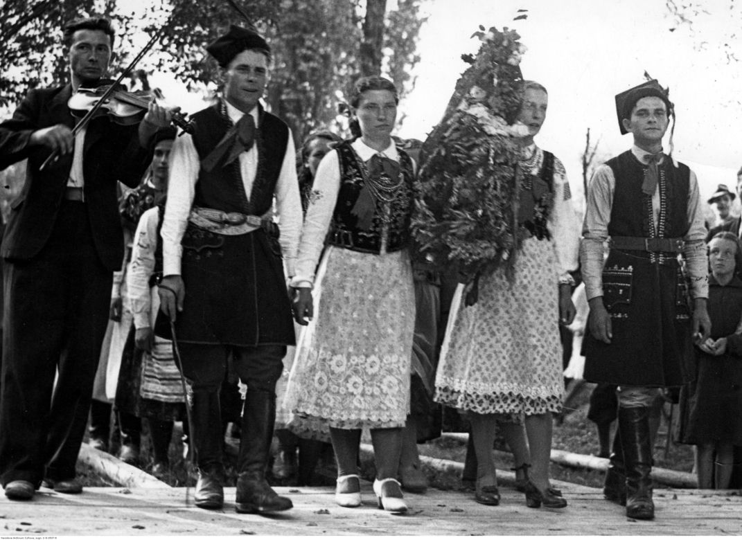 Dożynki w Małopolsce. Tak dziękowano za plony przed wojną