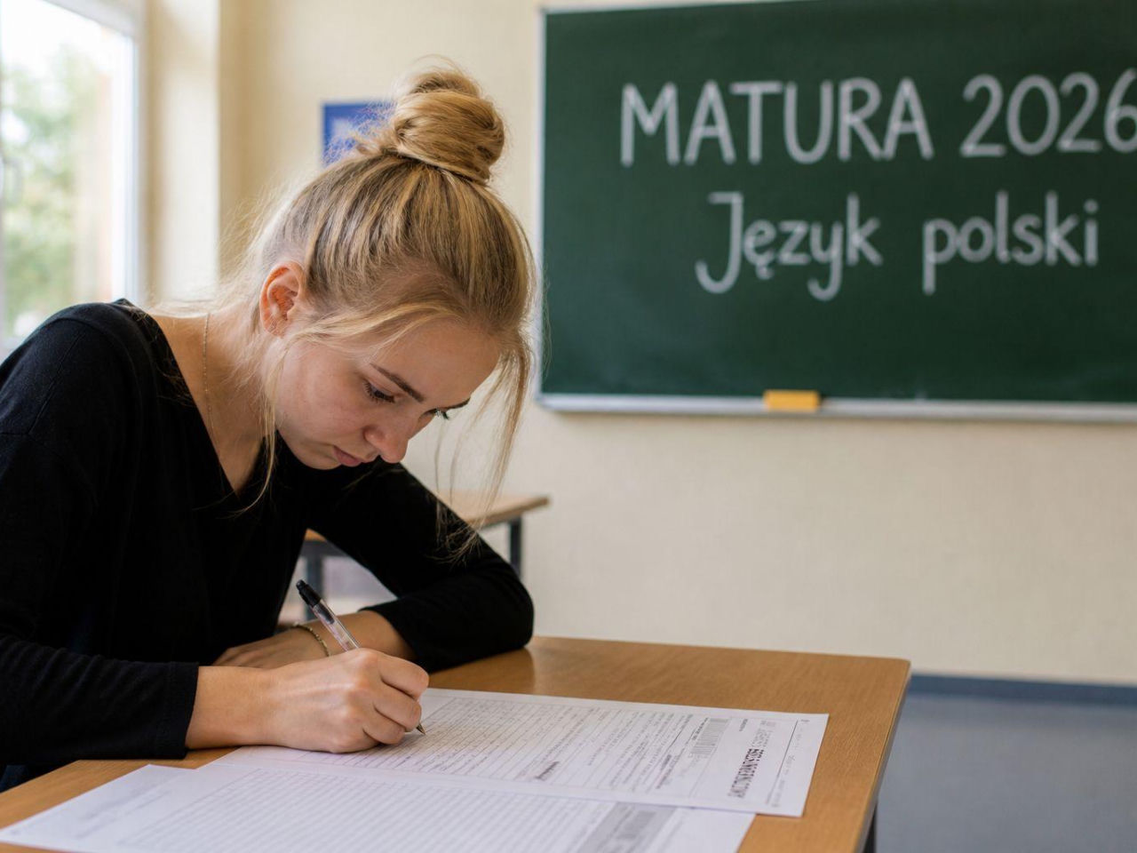 Temat rozprawki matura 2026. Jakie lektury były na egzaminie 4 maja ...