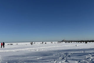 Sroga zima ponownie uderzyła na Pomorzu