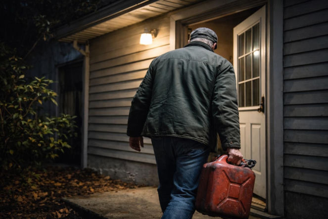 73-latek chciał spalić córkę i 11-letniego wnuka?! Wszedł do domu z kanistrem i wzniecił ogień