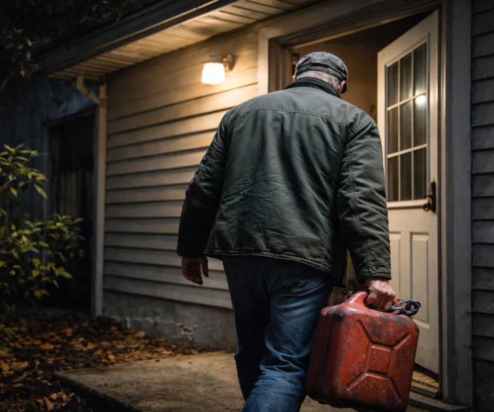 73-latek chciał spalić córkę i 11-letniego wnuka?! Wszedł do domu z kanistrem i wzniecił ogień