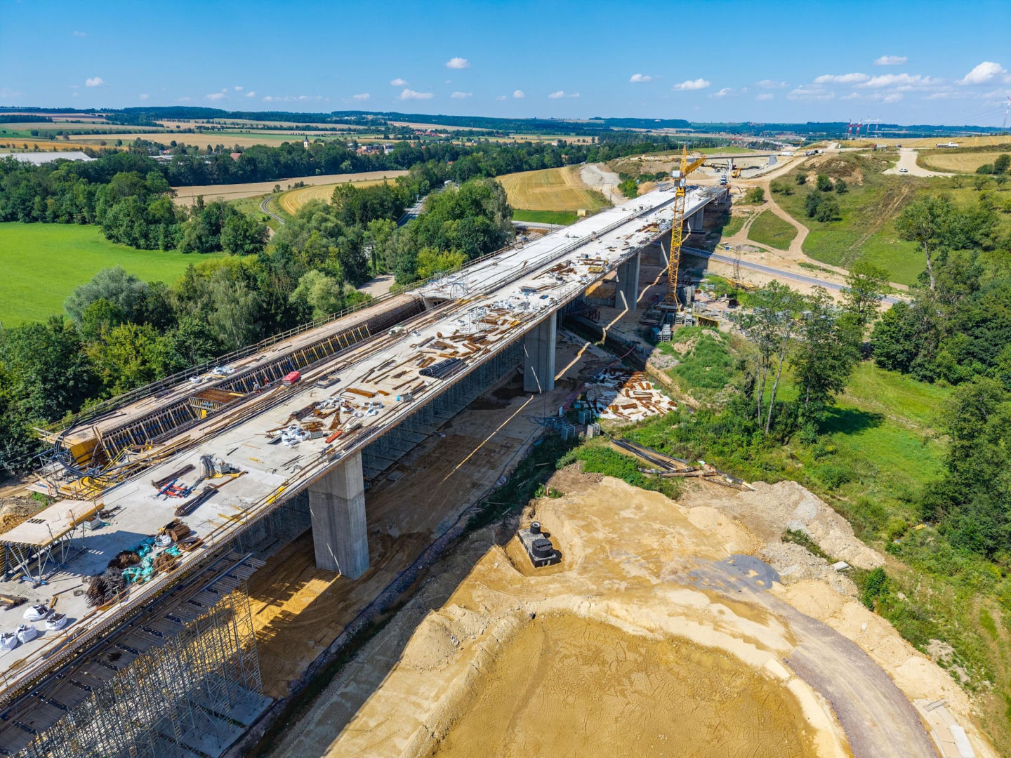 Budowa D35 odcinek Džbánov - Litomyšl