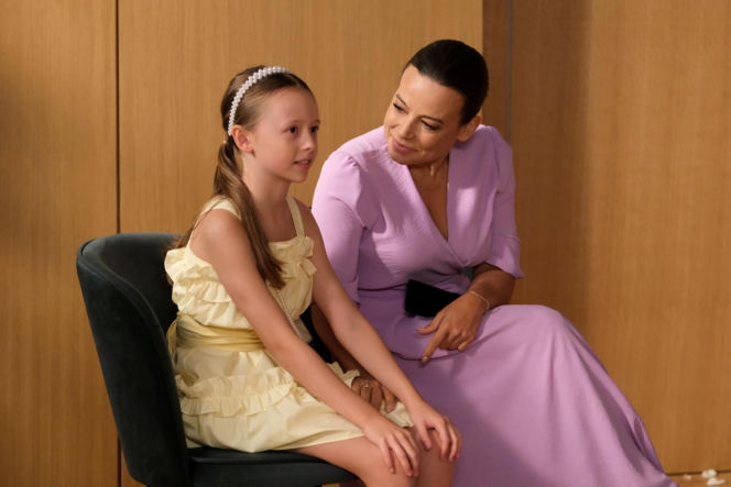 M jak miłość odc. 1903. Magda (Anna Mucha), Nadia (Mira Fareniuk)