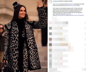 Tłum gwiazd  na pokazie Schaparelli