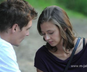 M jak miłość. Eryka (Marta Juras), Marcin (Mikołaj Roznerski)