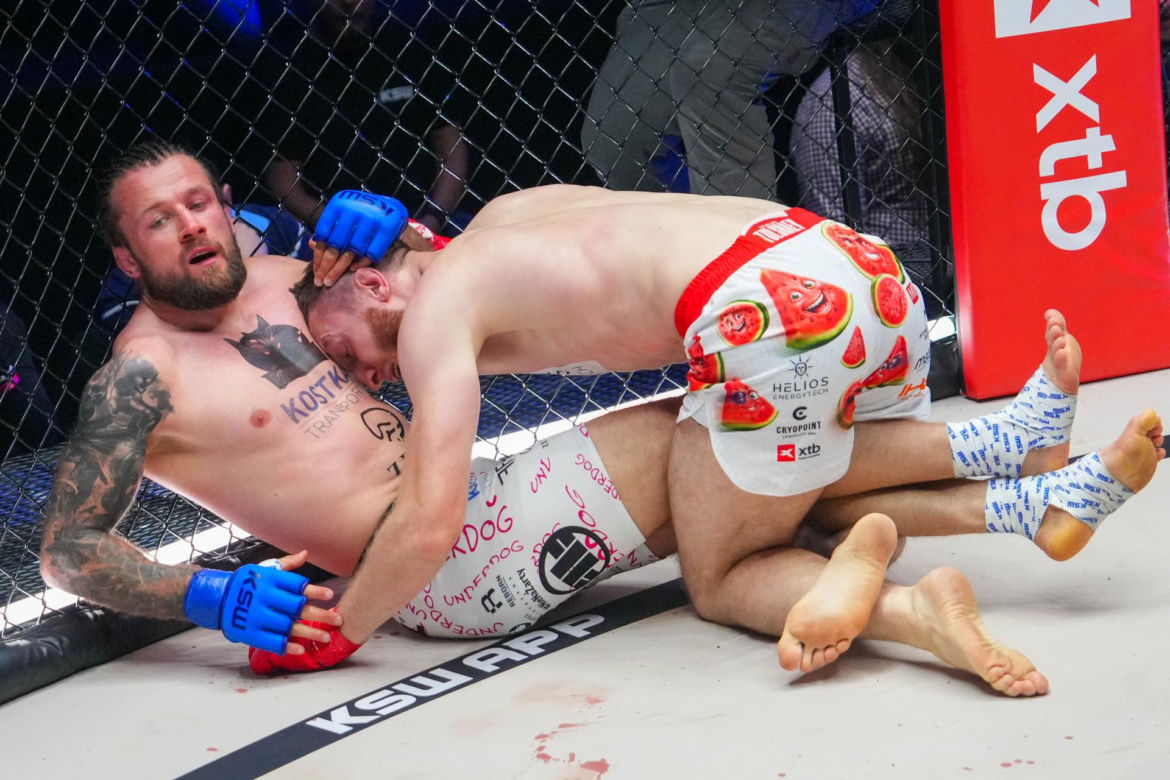 XTB KSW 121. Potężny cios w krocze, trybuny zamarły!