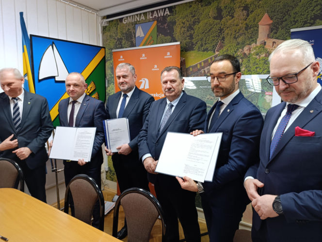 Umowy na wiadukt na DK16 nad linią kolejową Iława-Gdynia