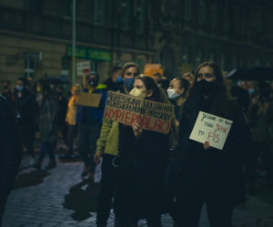 Protest kobiet we Wrocławiu