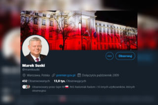 Prokuratura przygląda się włamaniu na konto twitterowe Marka Suskiego.
