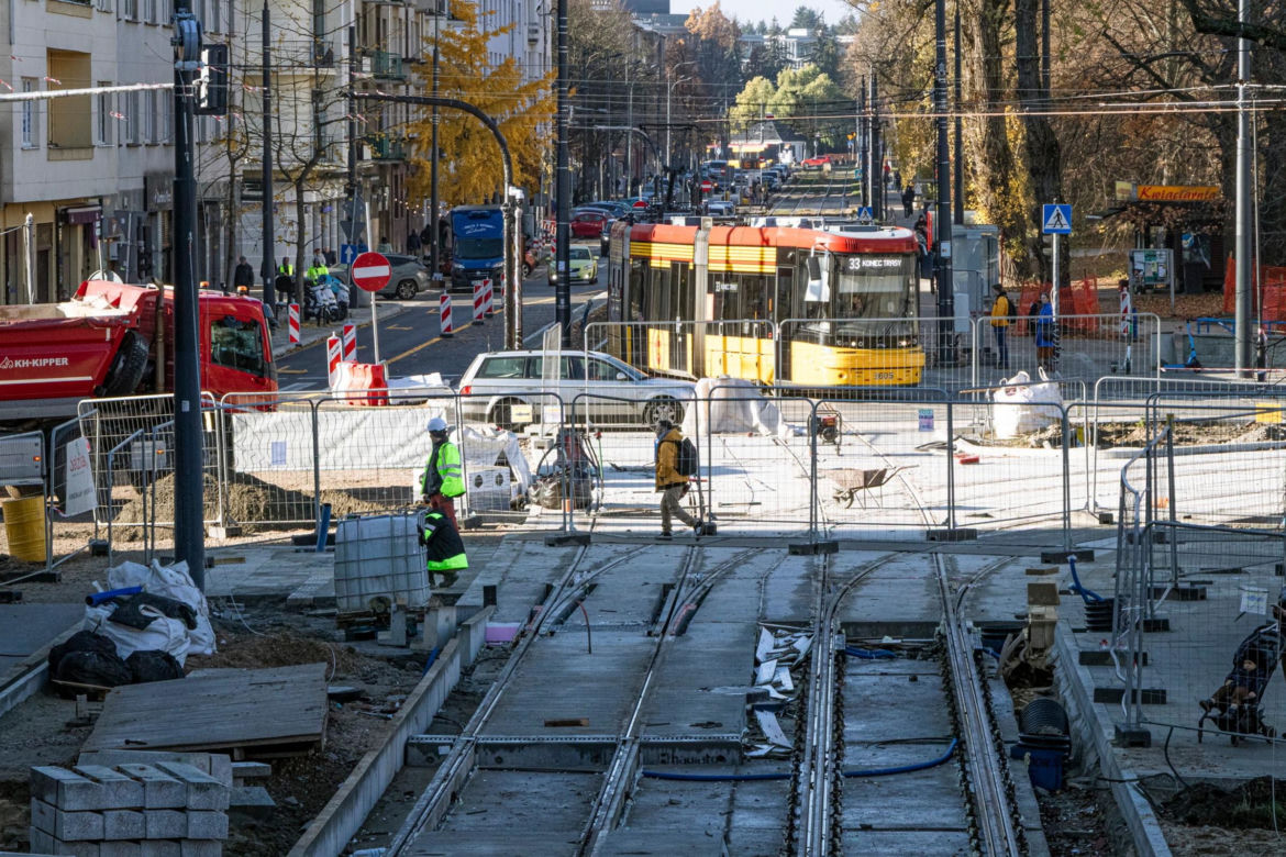 Tramwaj Rakowiecką pojedzie na Gwiazdkę