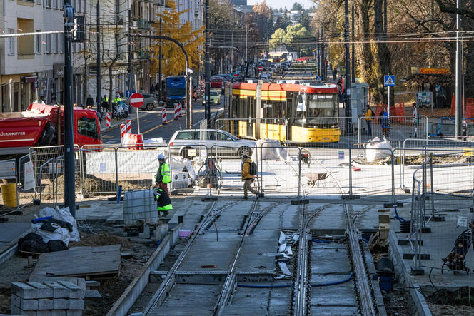Tramwaj Rakowiecką pojedzie na Gwiazdkę